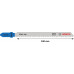 BOSCH Lame de scie sauteuse PRO Alu T127D, 100 mm, 5 pieces 2608631017