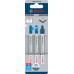 BOSCH Lame de scie sauteuse PRO Metal thin T121GFC 92 mm, 3 pieces 2608655103