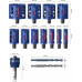 BOSCH Coffret de 14 scies trépans EXPERT Tough Material, 2608900447