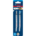BOSCH Lame de scie sauteuse EXPERT 'Wood 2-side clean' T 308 B, 2 pieces 2608901711