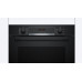 Bosch Serie 4, Four encastrable avec ajout de vapeur, 60 x 60 cm, noir, HQA574BB3