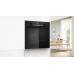 Bosch Serie 4, Four encastrable avec ajout de vapeur, 60 x 60 cm, noir, HQA574BB3