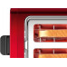 Bosch Serie 2 Kompakt-Toaster DesignLine Rot TAT3P424