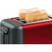 Bosch Serie 2 Kompakt-Toaster DesignLine Rot TAT3P424