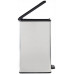 CURVER SLIM BIN 40L Poubelle a pédale 25 x 39,3 x 60,7 cm argenté/noir 02340-582