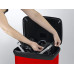 CURVER DECO BIN 50L Poubelle a pédale 39 x 29 x 73 cm rouge 02162-931