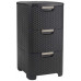 Curveur Tiroir 3x 14 litres Rotin Style – Brun 06604-210
