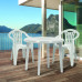 CURVER MALLORCA Fauteuil de jardin, 56 x 58 x 79 cm, blanc 17180335