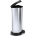 CURVER DECO BIN 40L Poubelle a pédale 30,9 x 34,9 x 69,7 cm argenté/noir 02150-582