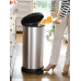 CURVER DECO BIN 40L Poubelle a pédale 30,9 x 34,9 x 69,7 cm argenté/noir 02150-582