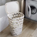 CURVER OCEANA 55L Panier a linge 42,6 × 34,5 × 60,1 cm, beige 00520-885