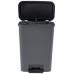 CURVER COMPATTA 50L Poubelle 49,6 x 29,4 x 62 cm gris 17210793