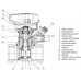 Danfoss Leno MSV-BD Vanne d’équilibrage manuelle, 1/2", filetage intérieur, 003Z4001