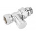 Danfoss RLV-CX 15 Raccord de réglage,Droit, Chrome 003L0274