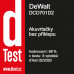 DeWALT DCD701D2 Perceuse visseuse (57,5Nm/12V/2x2,0Ah) Tstak