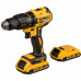 DeWALT DCD778D2T Perceuse-visseuse a percussion sans fil (65Nm/18V/2x2,0Ah) Tstak