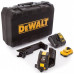 DeWALT DCE0811D1G Laser croix 2x360° XR (10,8V/1x2,0 Ah) Tstak