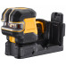 DeWALT DCE822D1G18 Niveau laser croix XR (18V/1x2,0Ah) Tstak