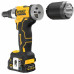 DeWALT DCF414E2GT-QW Riveteuse XR 6.3mm (18V/2x1,7Ah PowerStack) Tstak
