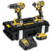 DeWALT DCK266P3 Perceuse a percussion + Visseuse a chocs (DCD796,DCF887,3 x DCB184,DCB113)