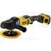 DeWALT DCM849P2 Polisseuse rotative 125-180 mm XR (18V/2x5,0Ah) Sac