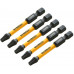 DeWALT DT7396T-QZ Embouts Impact Torsion T25 x 50 mm, 5 pieces