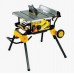 DeWALT DWE7492S – Scie sur table avec support mobile pour des coupes précises
