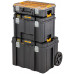 DeWALT DWST83347-1 Coffret TSTAK IP54 grande contenance mobile avec poignée télescopique