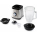 DOMO Blender de table avec bol en verre 1,5 l, 1000 W, DO1133BL