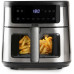 DOMO Friteuse a air chaud avec fenetre de contrôle (6l/1500W) DO548FR
