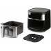 DOMO Friteuse a air chaud avec fenetre de contrôle (6l/1500W) DO548FR