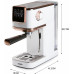 DOMO Machine a espresso 3-en-1, a levier, pour dosettes et capsules DO746K