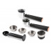 DOMO Machine a espresso 3-en-1, a levier, pour dosettes et capsules DO746K