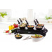 DOMO Crepiere Wok Party 2 en 1, 1000W DO8710W