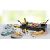 DOMO Gril wok gourmet-set 1000W, noir DO8712W