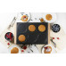 DOMO Plaques a pancakes revetement anti-adhésif,1000W DO8717P