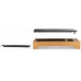DOMO Bamboo Style Gril de table électrique Plancha (42x28cm/1800W) DO9271G