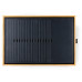DOMO Bamboo Style Gril de table électrique Plancha (42x28cm/1800W) DO9271G