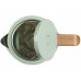 DOMO WOOD YOU Bouilloire électrique (1,7l/2200W), inox, vert DO9282WK