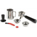 DOMO Machine a expresso avec broyeur 15 bars inox, 1550W DO720K