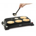 DOMO Crepiere 6 poelons, 1000W DO8709P