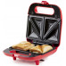 DOMO Croque-gaufre 750W, rouge DO9242W