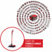 Einhell TE-FS 18 Li-Solo Balayeuse a batterie (18V/sans batterie) 2352050