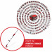 Einhell GE-HH 18/45 Li T-Solo Taille-haies télescopique sans fil(18V/sans batterie)3410866
