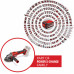 Einhell AXXIO 18/115 Q Meuleuse dangle sans fil (115mm/18V/sans batterie) 4431150