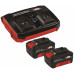 Einhell Original Starter Kit (18V/2x4,0Ah) & Twincharger Kit 1 PXC 4512112