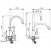 FERRO ZUMBA Robinetterie d’évier avec bec flexible, bleu BZA4L