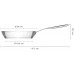 Fiskars All Steel Pure Poele a frire, 24cm 1057595