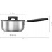 Fiskars Hard Face Casserole 1,8l, avec couvercle 1052239