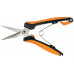 Fiskars Solid SP160 Ciseaux a fleurs a lames courbées de précision Micro-Tip, 24cm 1063325